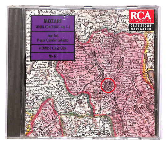 EBOND Mozart - Violin Concertos Nos. 1 - 3 - Suk CD CD056310