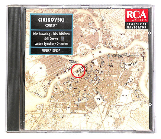 EBOND Ciaikovski - Concerti - Browning / Friedman / Ozawa CD CD056322