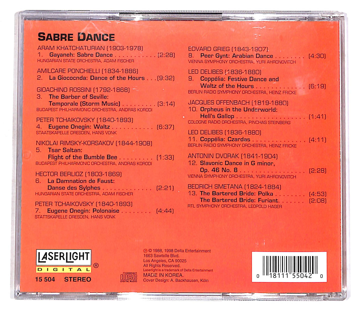 EBOND Various - Highlights Of Classical Music - Sabre Dance CD CD056332