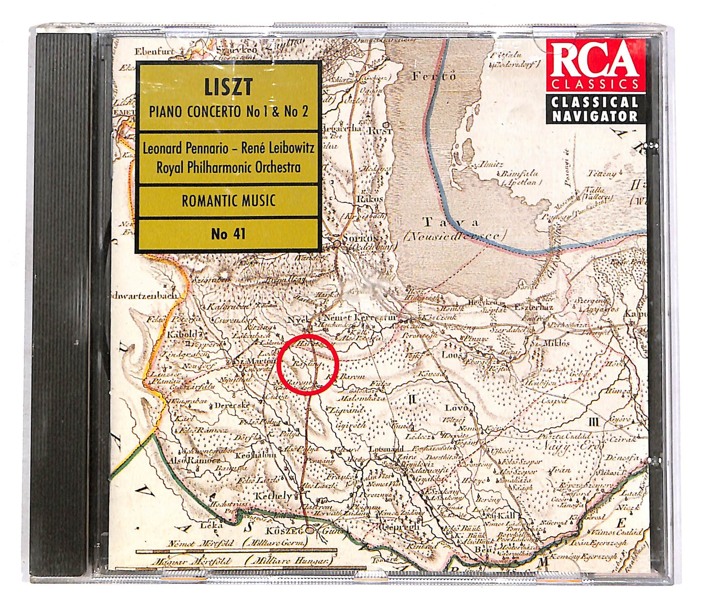 EBOND Liszt - Piano Concertos Nos. 1 & 2 - Pennario / Leibowitz CD CD056346