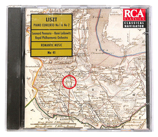 EBOND Liszt - Piano Concertos Nos. 1 & 2 - Pennario / Leibowitz CD CD056346