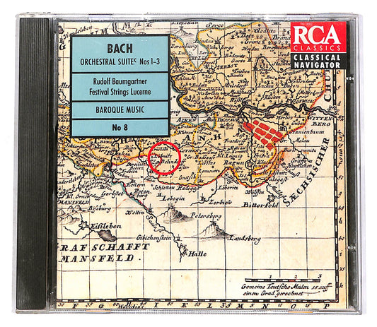 EBOND Bach - Orchestral Suites Nos 1-3 - Baumgartner CD CD056347