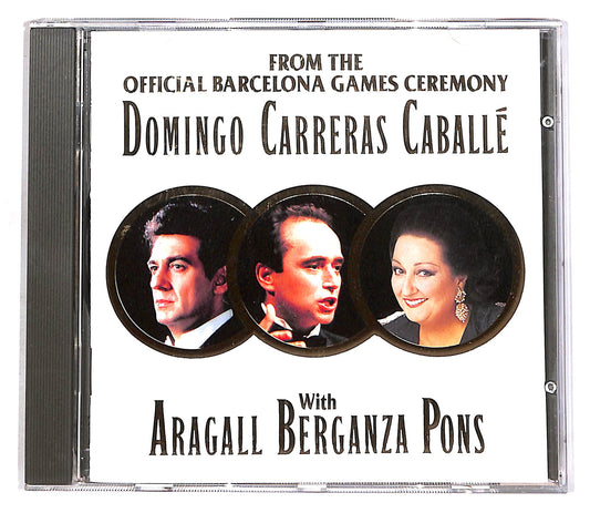 EBOND Domingo, Carreras, Caballe, Barcelona Games CD CD056409