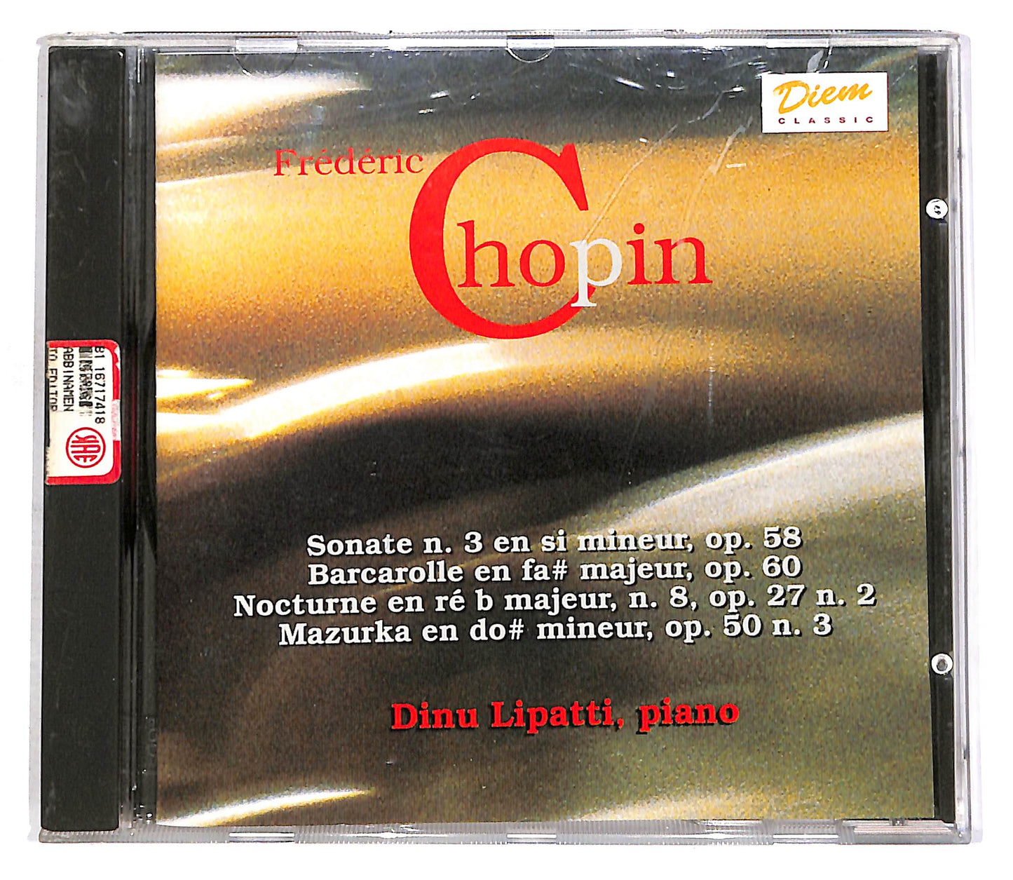 EBOND Chopin - Sonate N.3 Op.58, Op.60, N.8 Op.27 N.2, Op.50 N.3 EDI CD CD056415