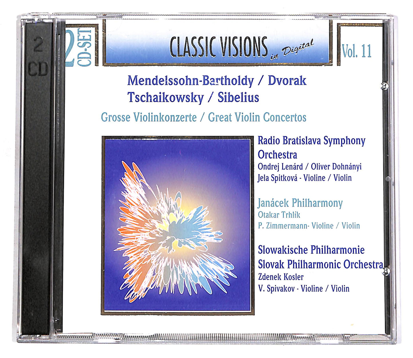 EBOND Mendelssohn, Dvorak, Tschaikowsky, Sibelius - Vol.11 (2 disc) CD CD056418