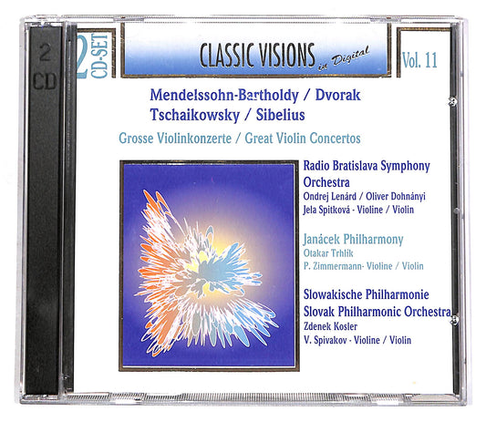 EBOND Mendelssohn, Dvorak, Tschaikowsky, Sibelius - Vol.11 (2 disc) CD CD056418