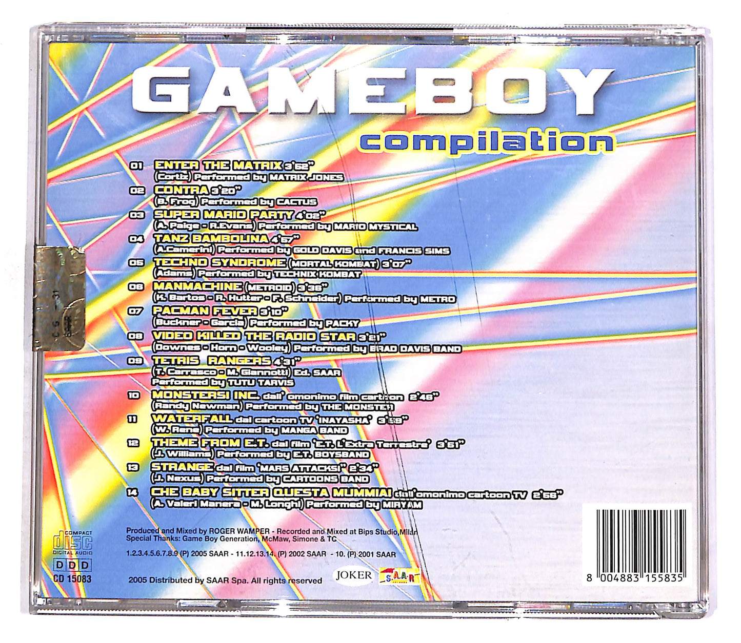 EBOND Various - Gameboy Compilation CD CD056506