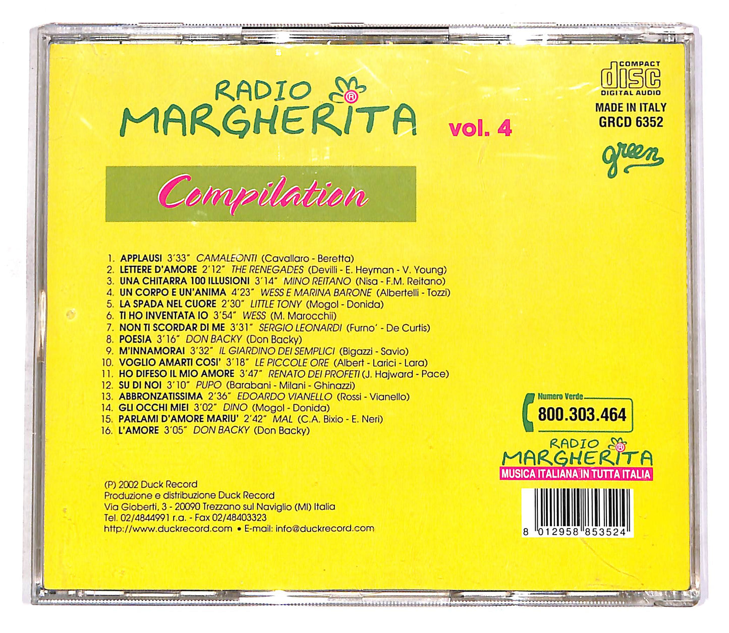 EBOND Various - Radio Margherita Compilation Vol.4 CD CD056509