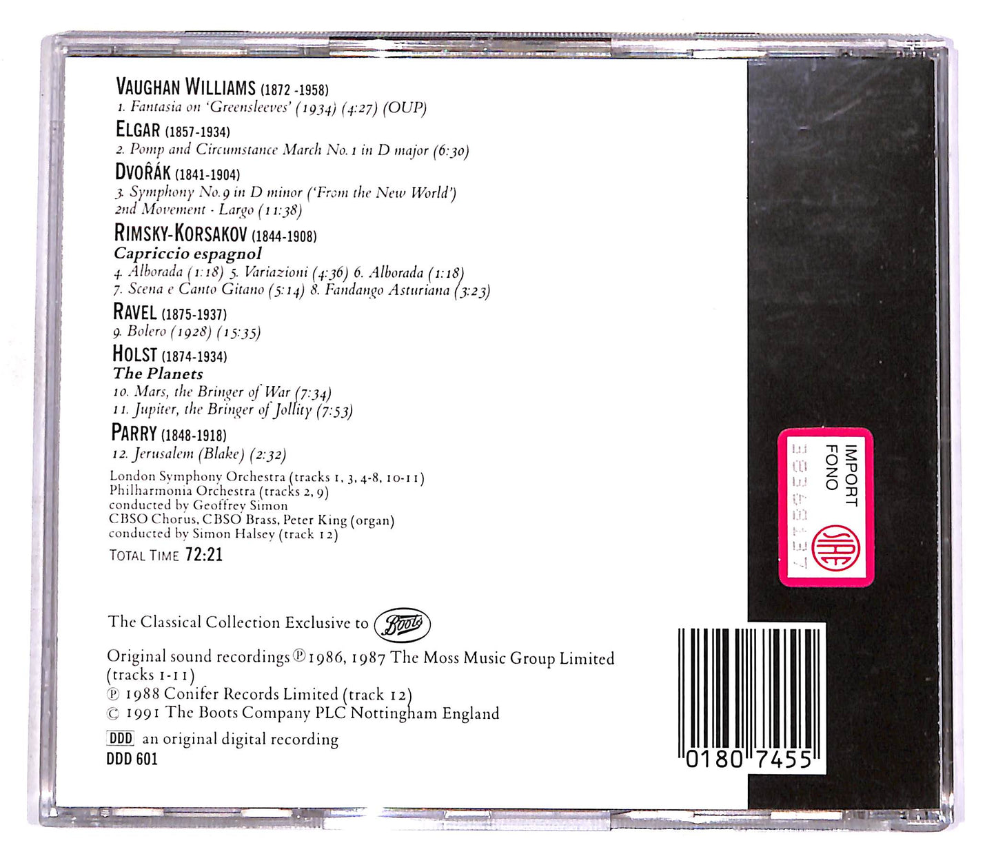 EBOND The Proms Collection EDITORIALE CD CD056518