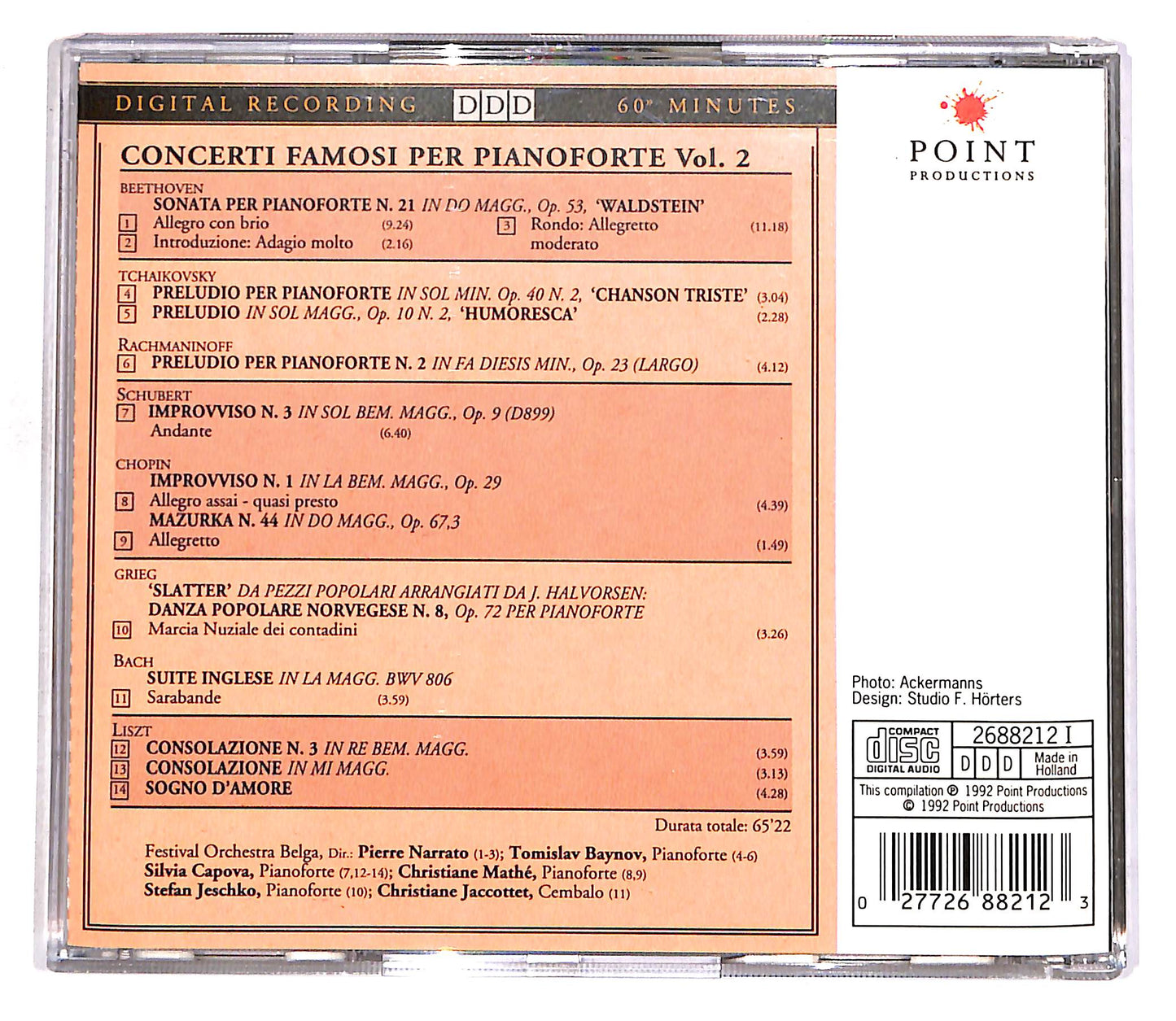 EBOND Various - Concerti Famosi Per Pianoforte Vol. 2 CD CD056553
