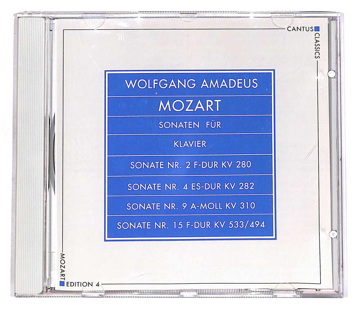 EBOND Mozart - Klaviersonaten 4 CD CD056558