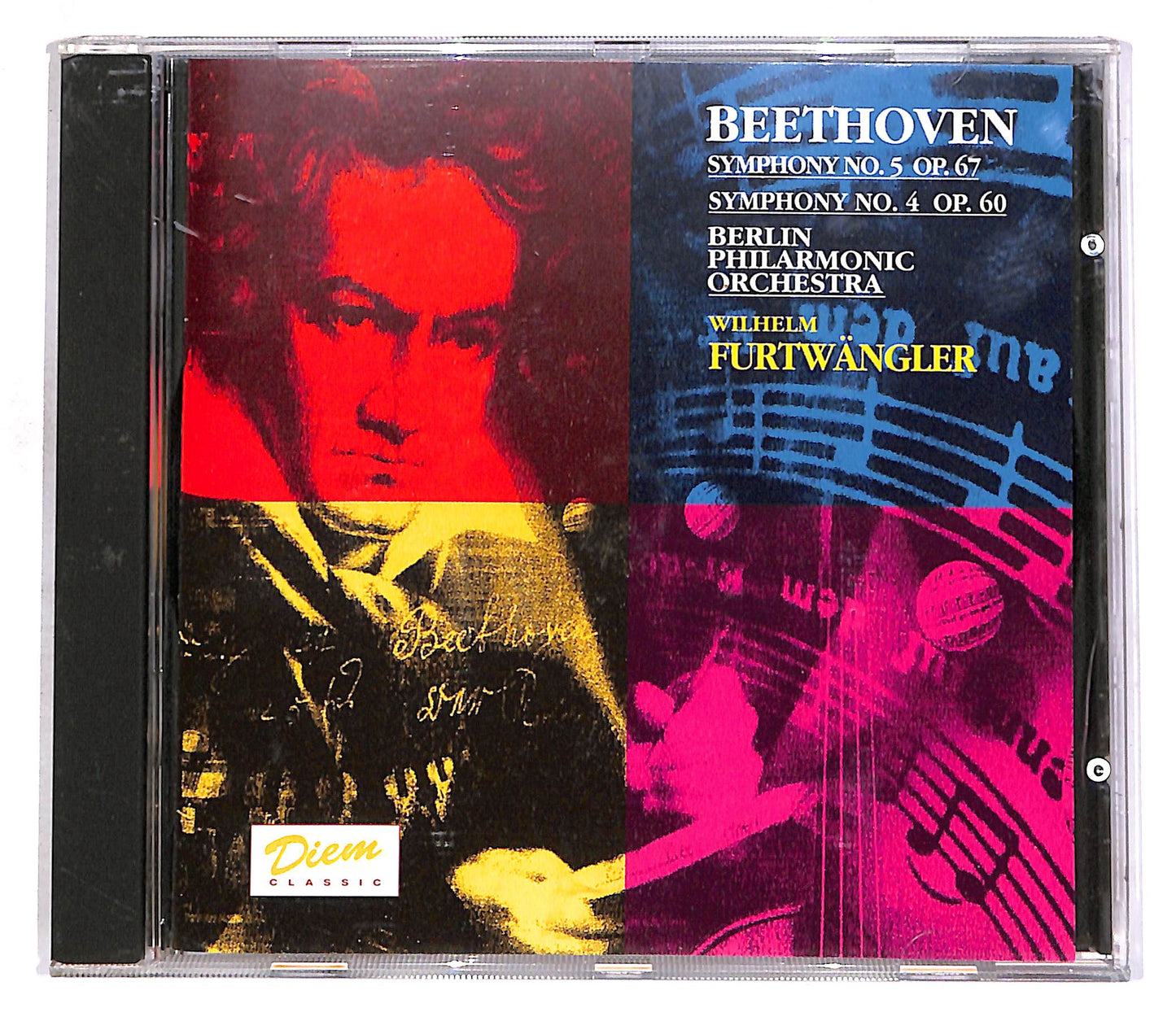 EBOND Beethoven - Symphony No.5 Op.67, No.4 Op.60 EDITORIALE CD CD056633