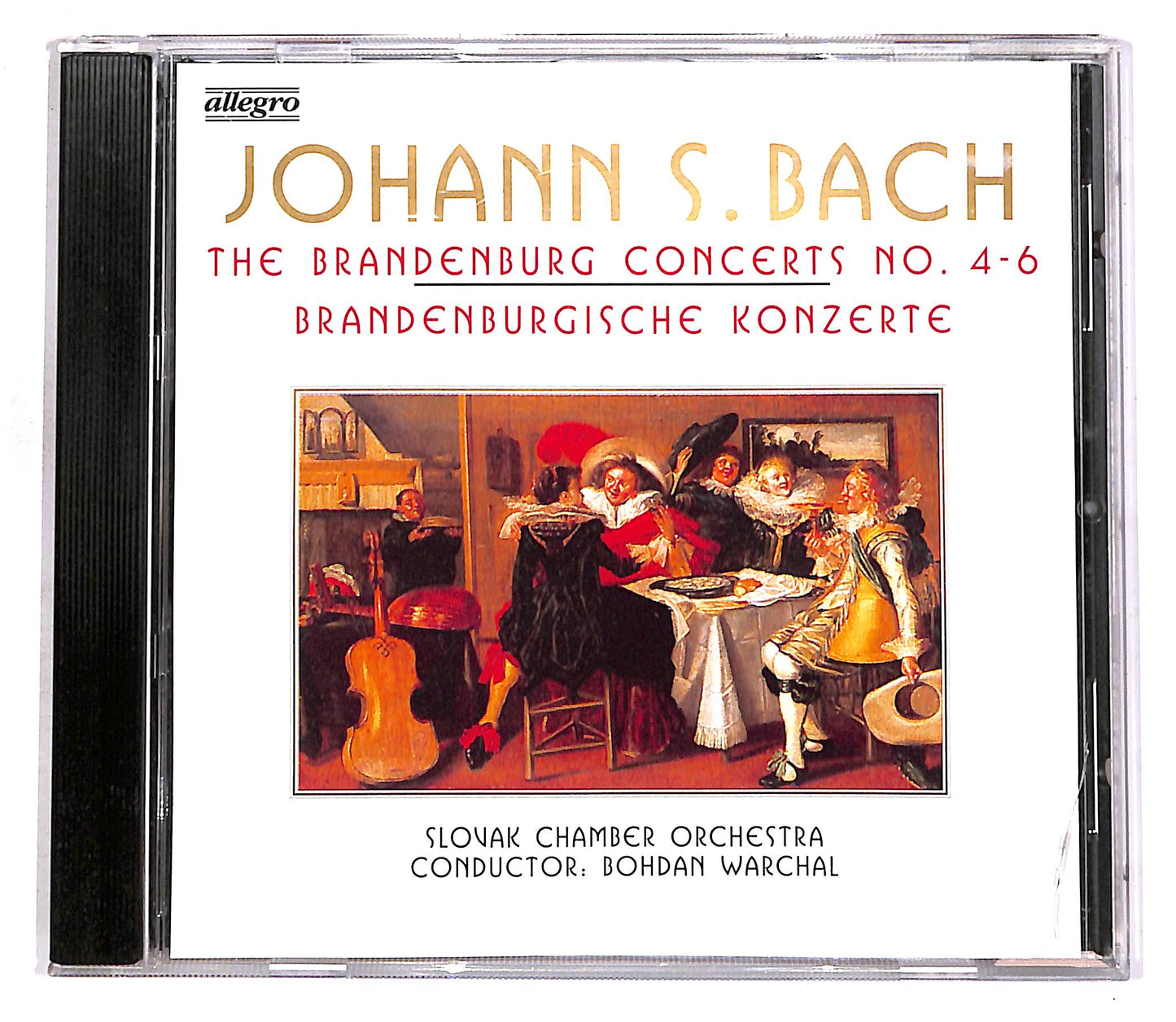EBOND Johann S. Bach - The Brandenburg Concerts No. 4-6 CD CD056660