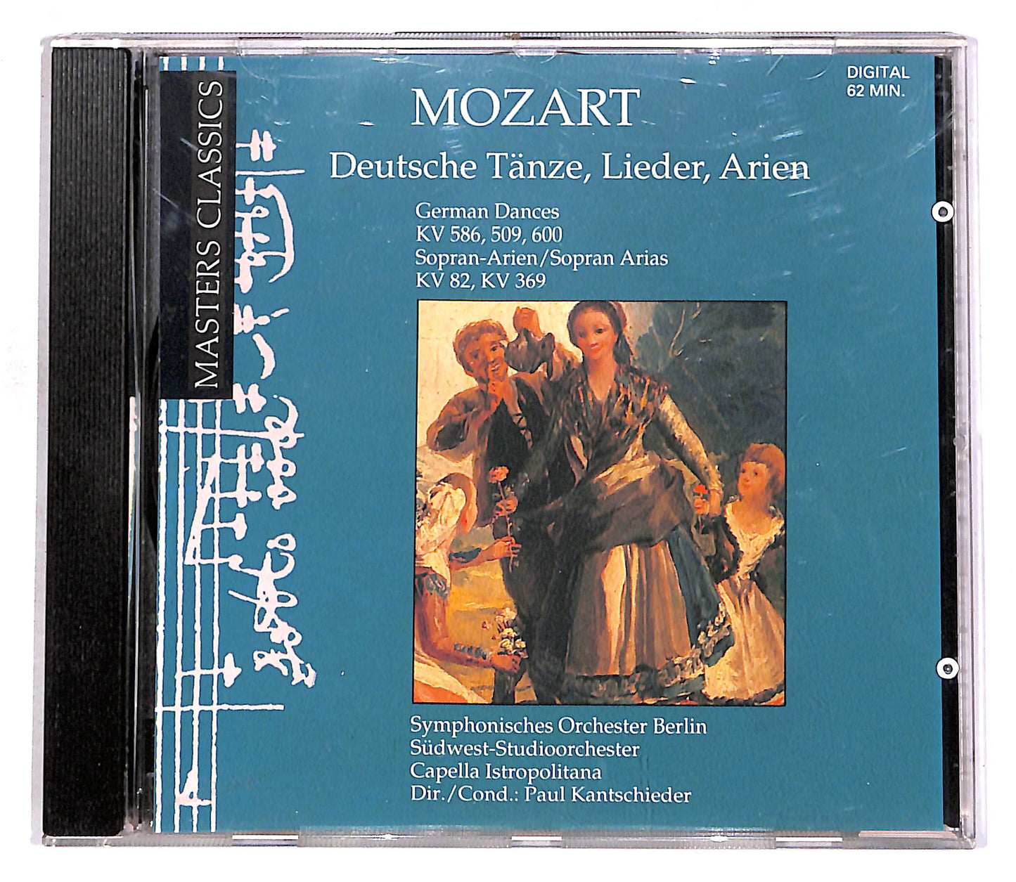 EBOND Mozart - Deutsche Tanz,e Lieder, Arien EDITORIALE CD CD056702