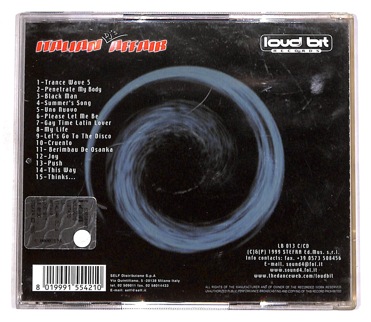 EBOND Various - Italian DJ's Affair CD CD056718