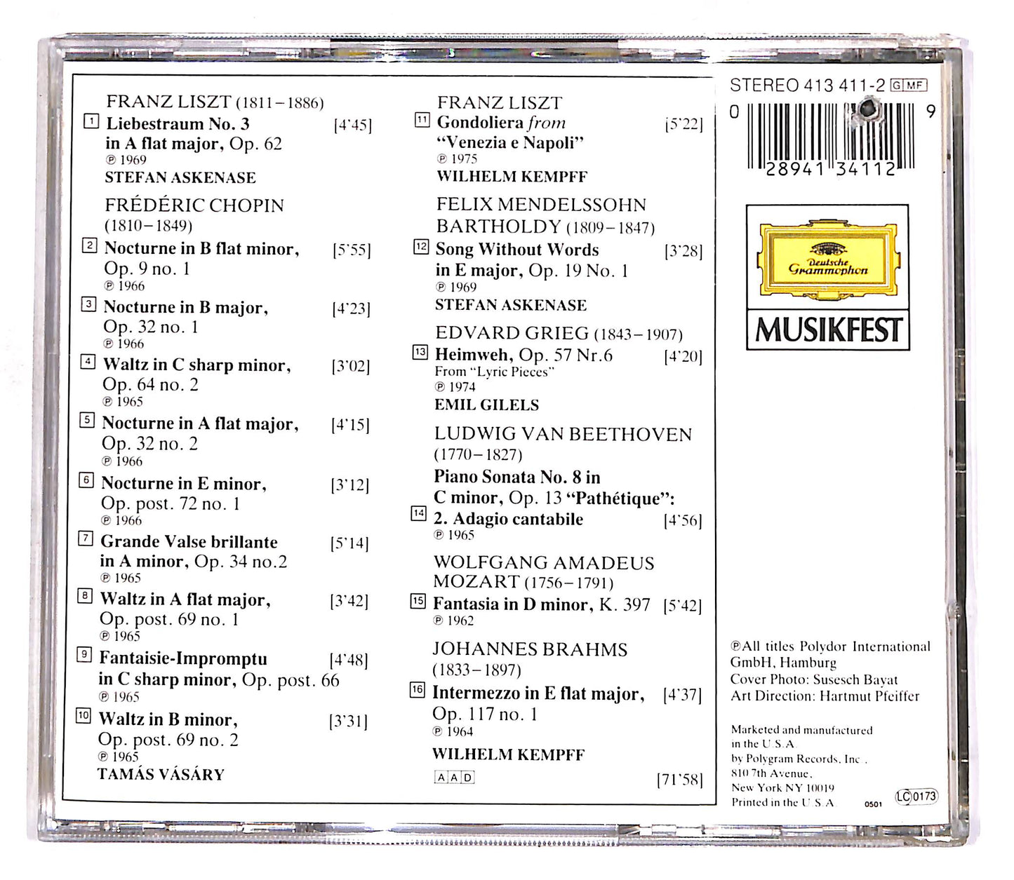 EBOND Various - Liebestraum CD CD056746