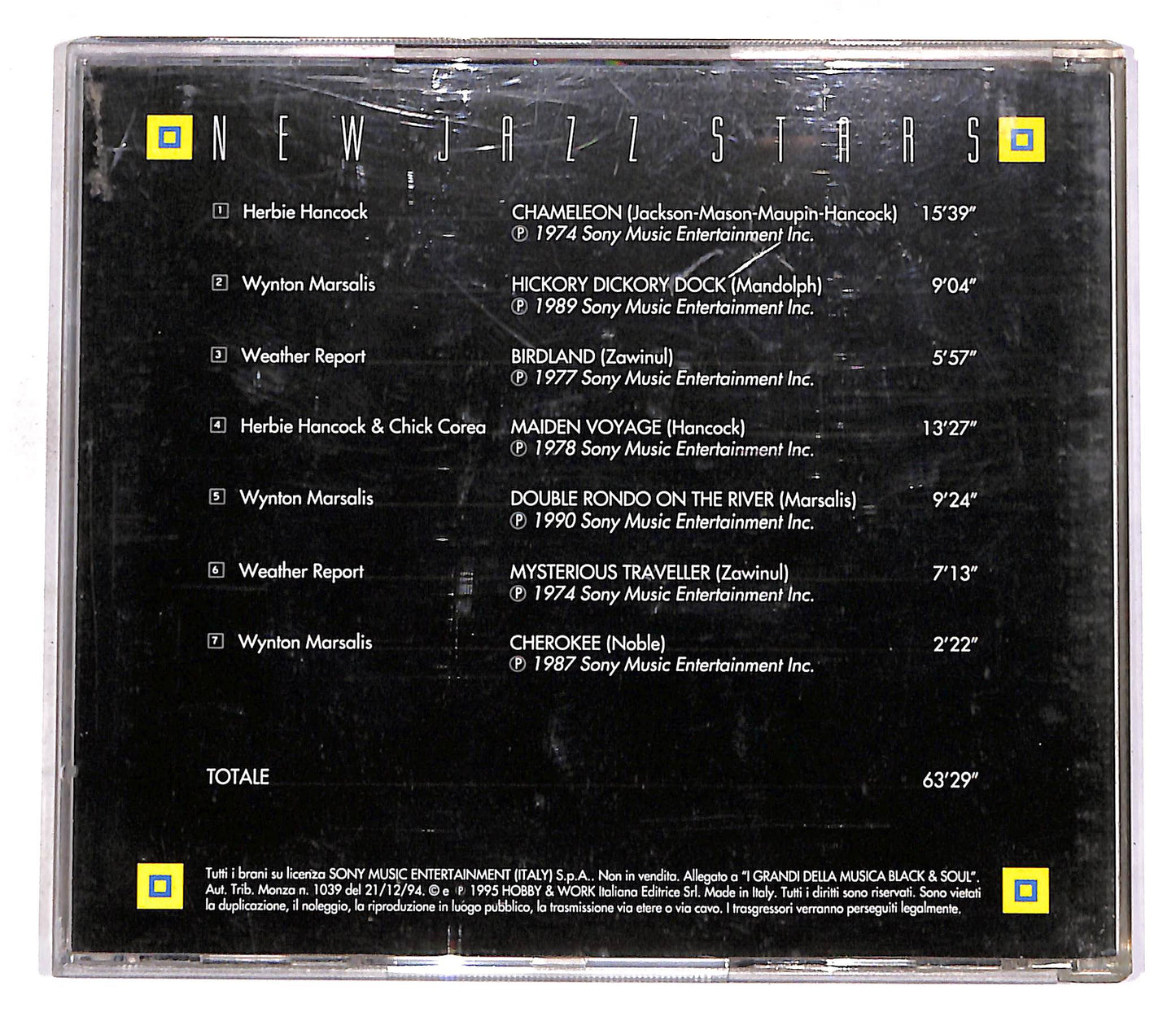 EBOND Various - New Jazz Stars - Black & Soul EDITORIALE CD CD056839