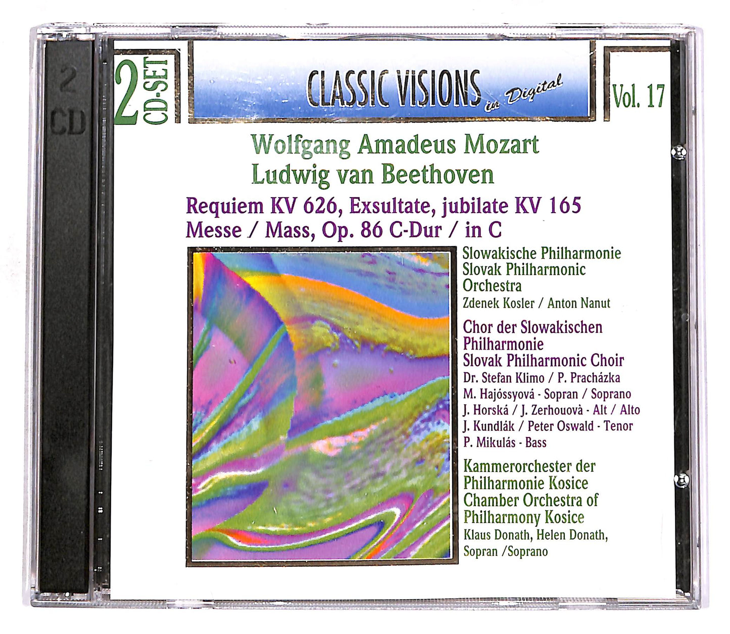 EBOND Wolfgang Amadeus Mozart - Ludwig Van Beethoven Vol.17 (2 disc) CD CD056864