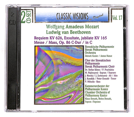 EBOND Wolfgang Amadeus Mozart - Ludwig Van Beethoven Vol.17 (2 disc) CD CD056864