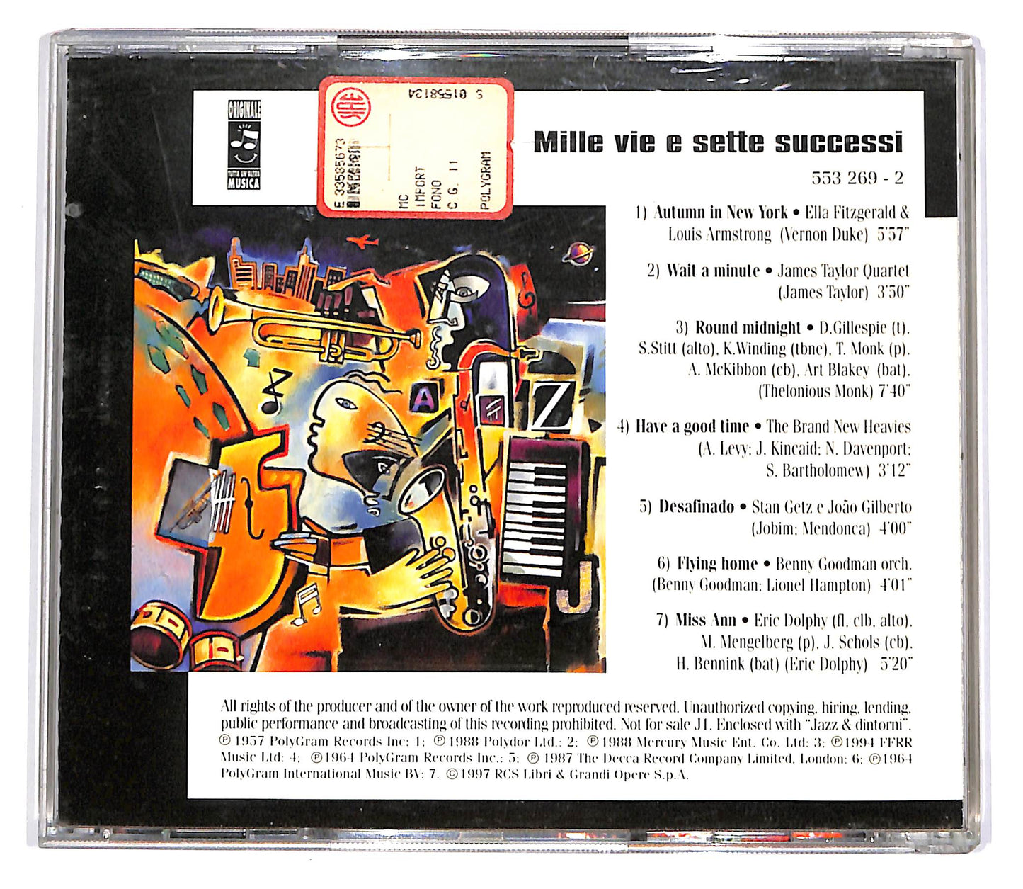 EBOND Various - Mille Vie E Sette Successi EDITORIALE CD CD056942