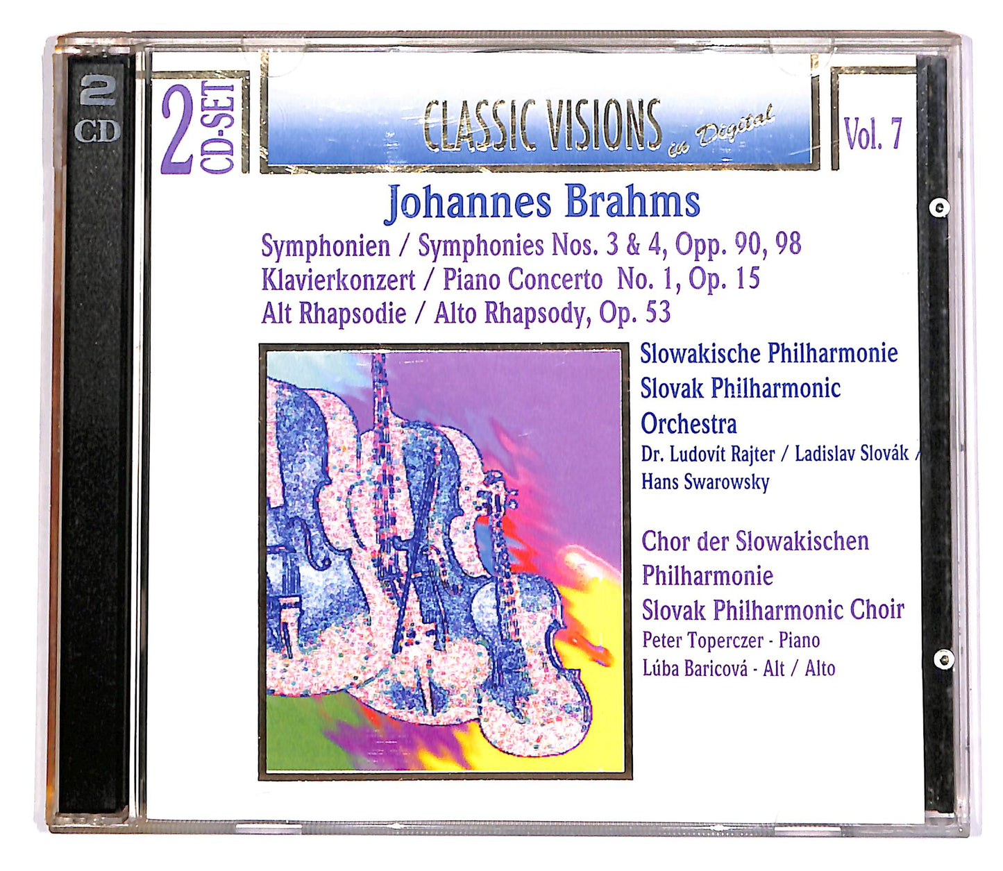 EBOND Johannes Brahms - Classic Visions In Digital Vol. 7 (2 dischi) CD CD057012
