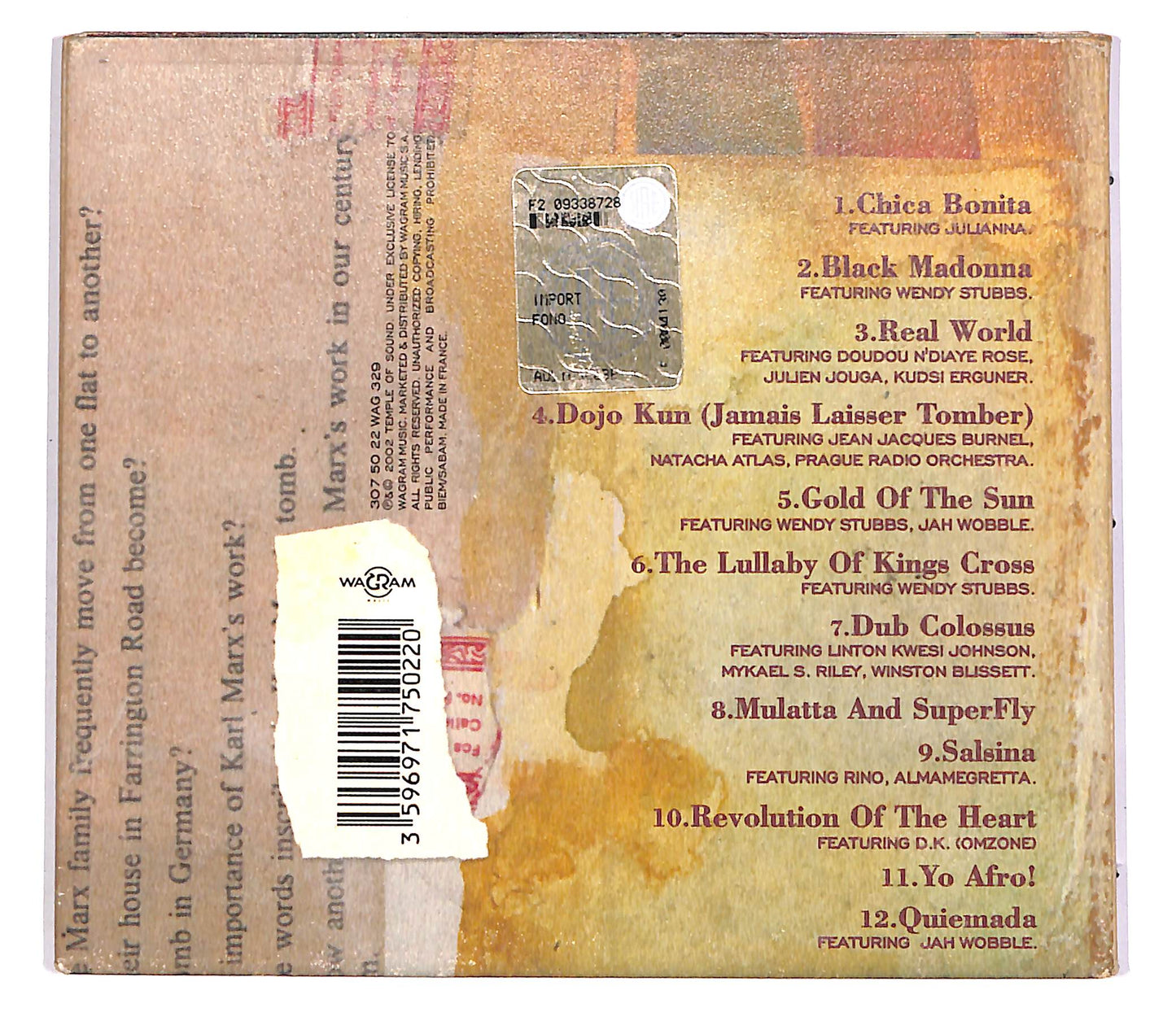 EBOND Temple Of Sound - First Edition CD CD057016