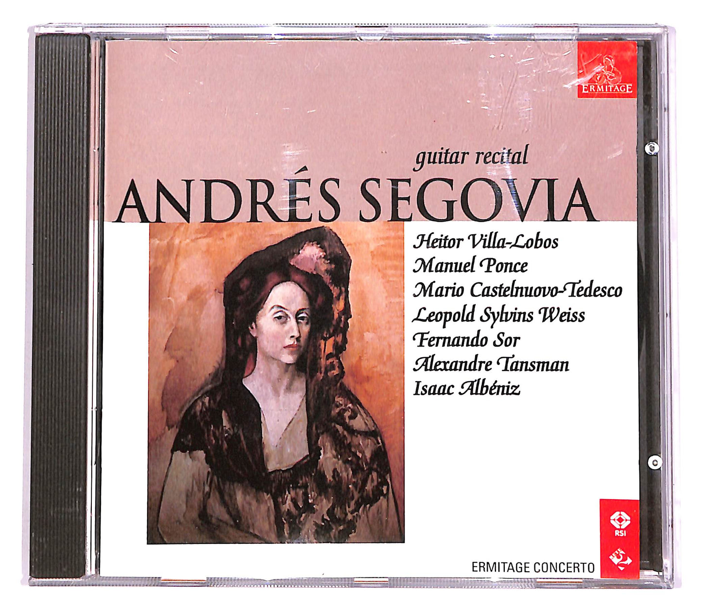 EBOND Andres Segovia - Guitar Recital - Villa-Lobos, Ponce, Weiss CD CD057101