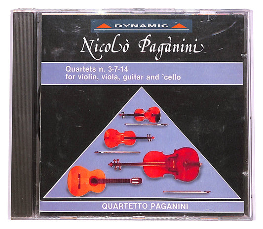 EBOND Nicolo Paganini - Guitar Quartets N.3, 7, 14 CD CD057117