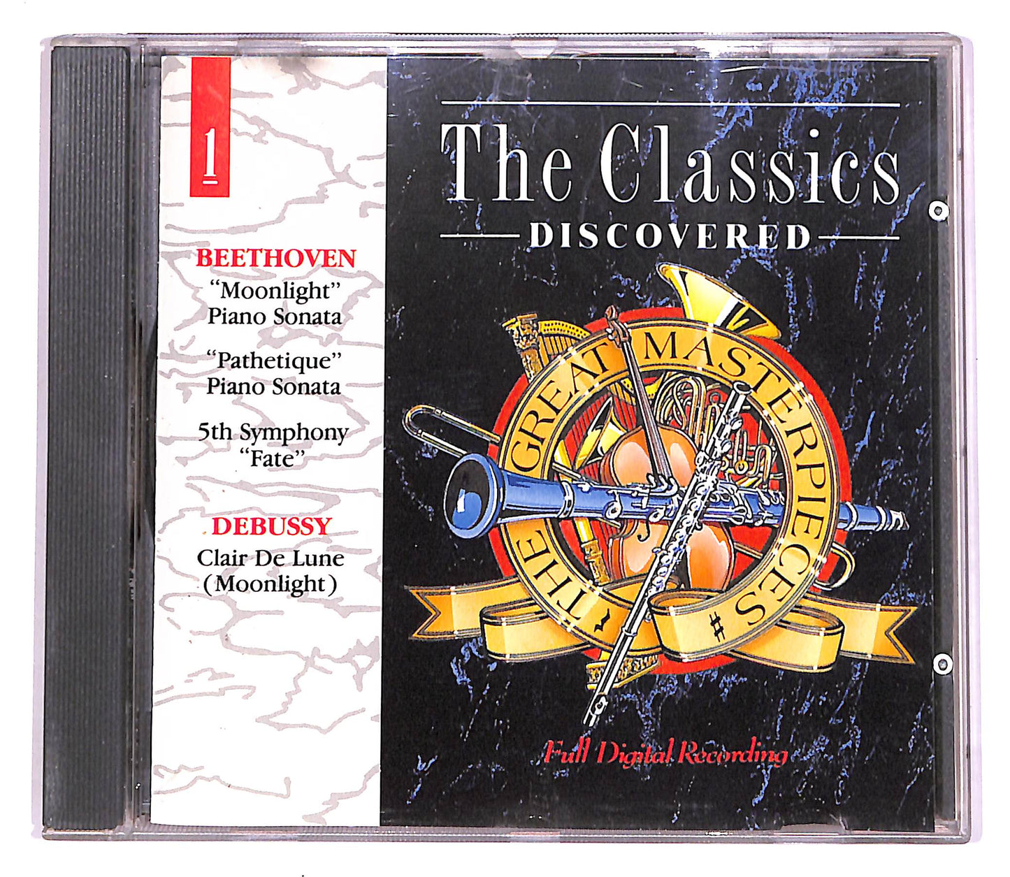 EBOND Beethoven, Debussy - The Classics Discovered Vol.1 CD CD057125