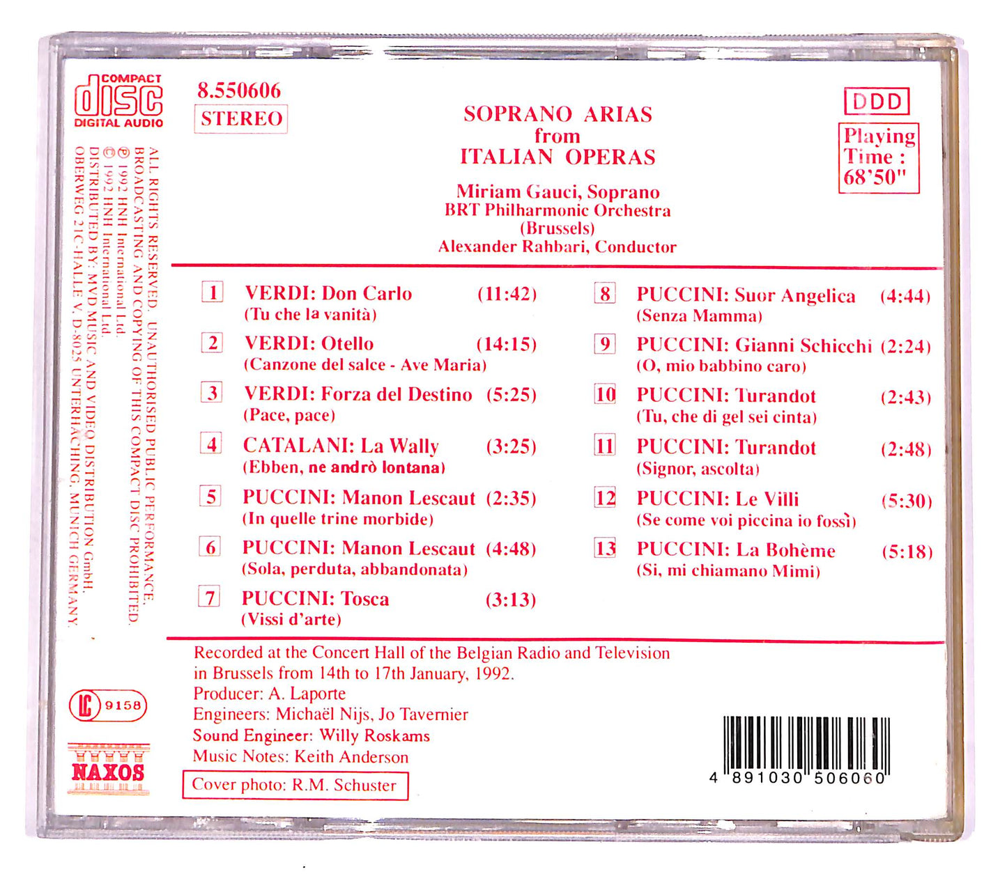 EBOND Soprano Arias From Italian Operas CD CD057132