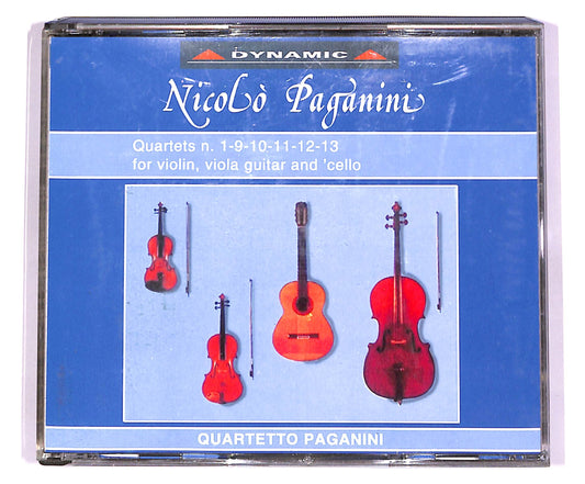 EBOND Paganini - Guitar Quartets N.1, 9, 10, 11, 12, 13 (2 dischi) CD CD057136