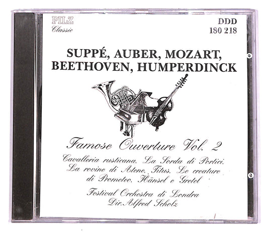 EBOND Suppe, Auber, Mozart, Beethoven - Famose Ouverture 2 EDITORIA CD CD057139