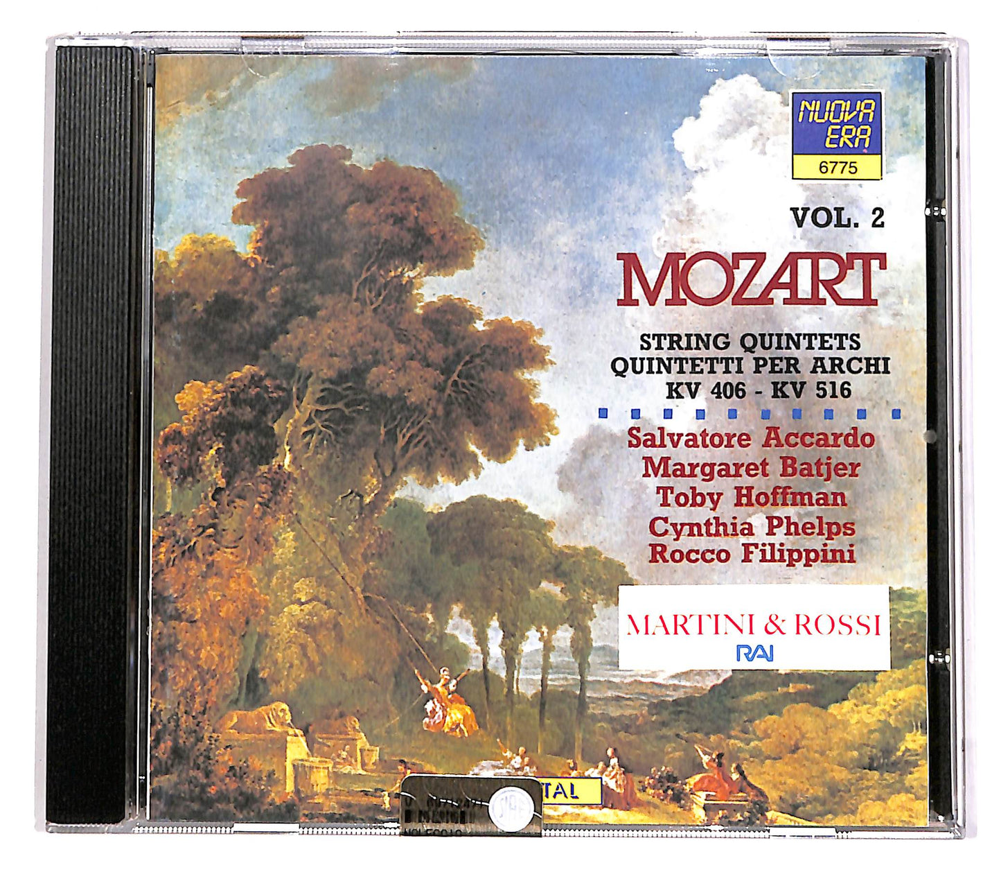 EBOND Mozart - String Quintets Vol.2 - Accardo - Batjer - Hoffman ED CD CD057214