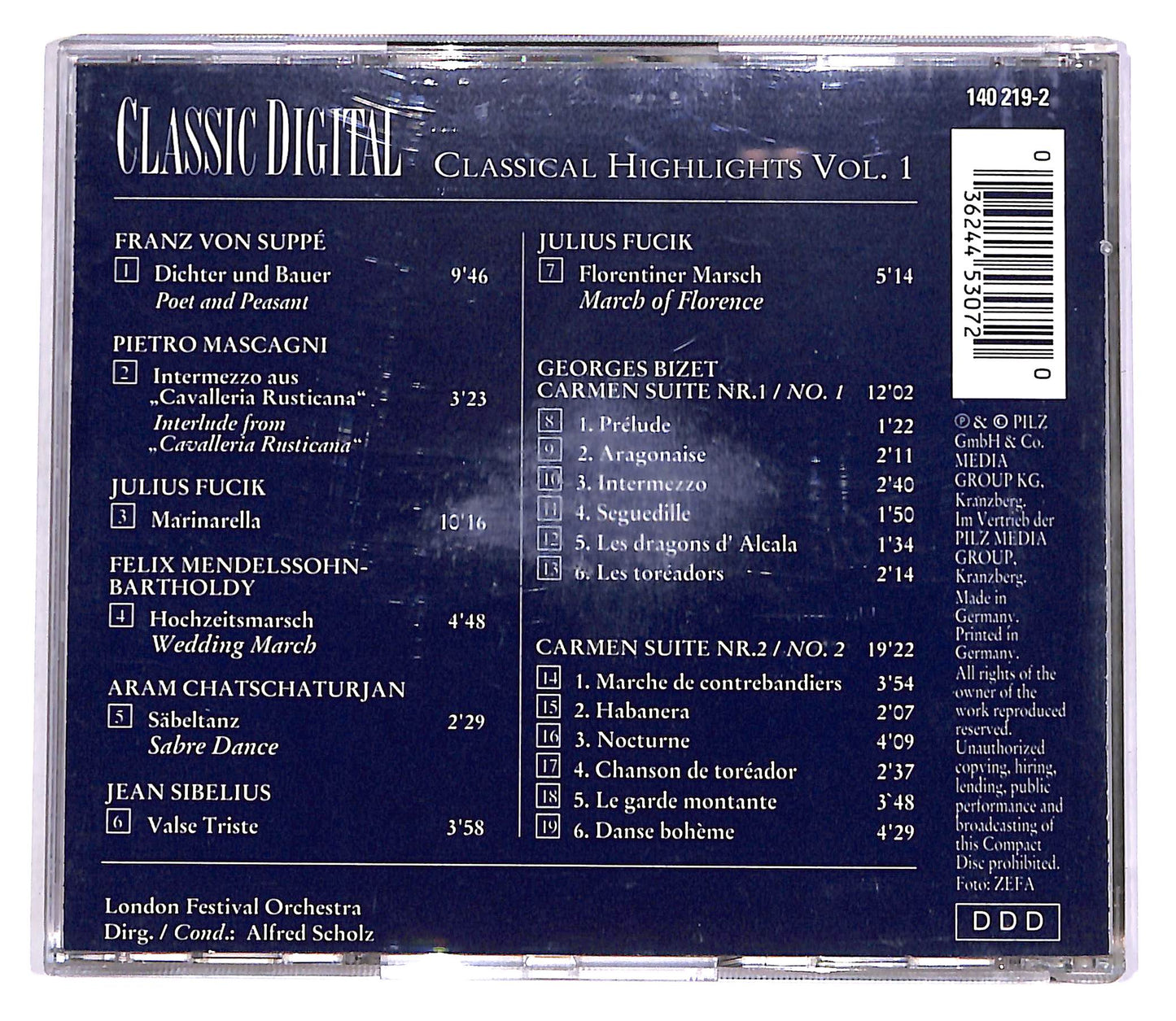 EBOND Classical Highlights Vol.1 CD CD057226