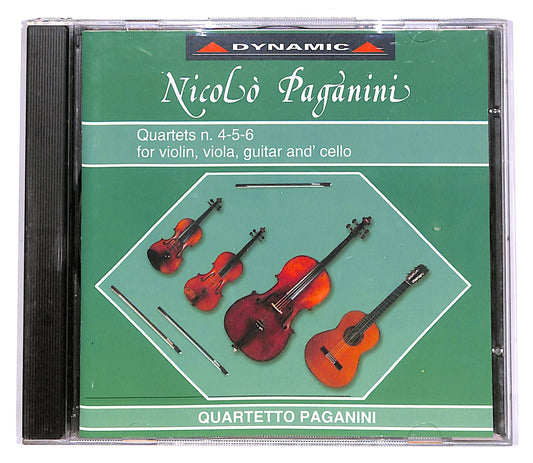 EBOND N. Paganini - Quartets For Strings And Gitar N.4, 5, 6 CD CD057238