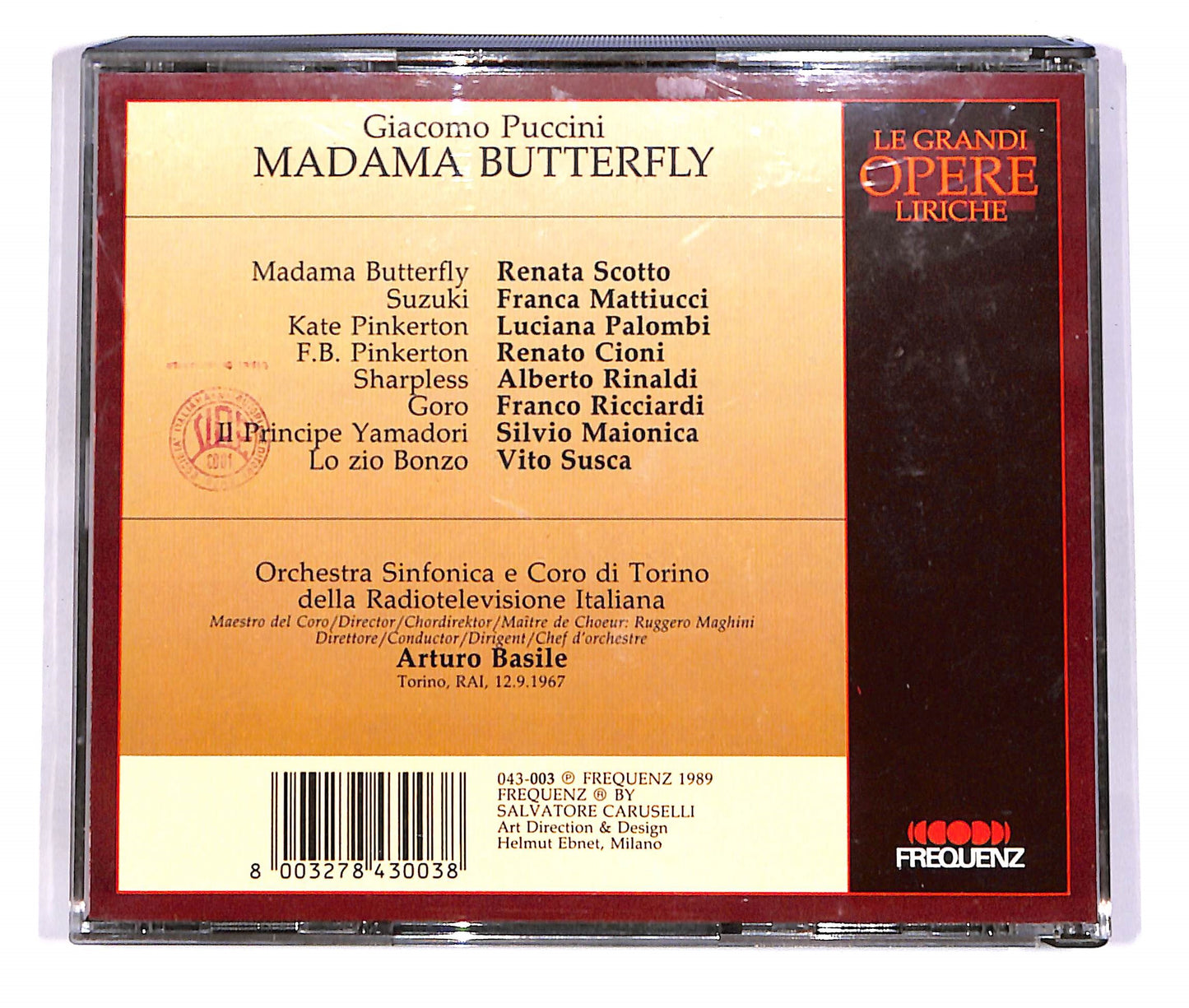 EBOND Giacomo Puccini - Madama Butterfly (2 dischi) CD CD057304