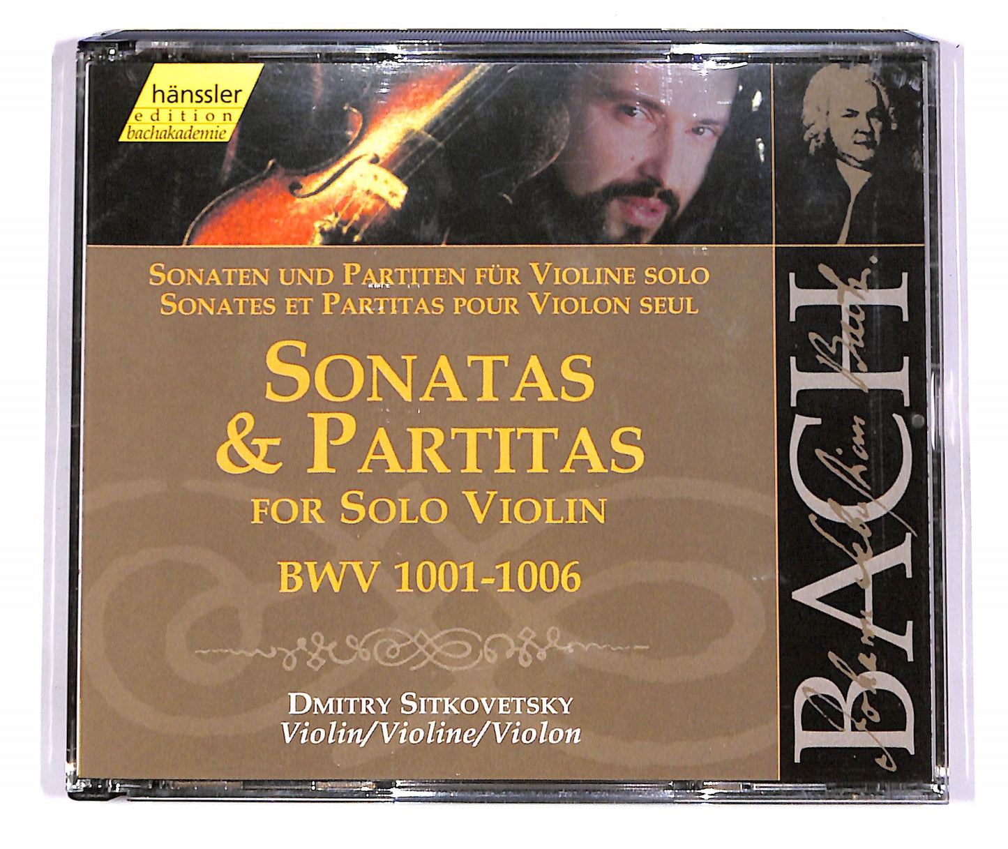 EBOND Sonaten & Partiten Fur Violine Solo - BWV 1001-1006 (2 dischi) CD CD057311