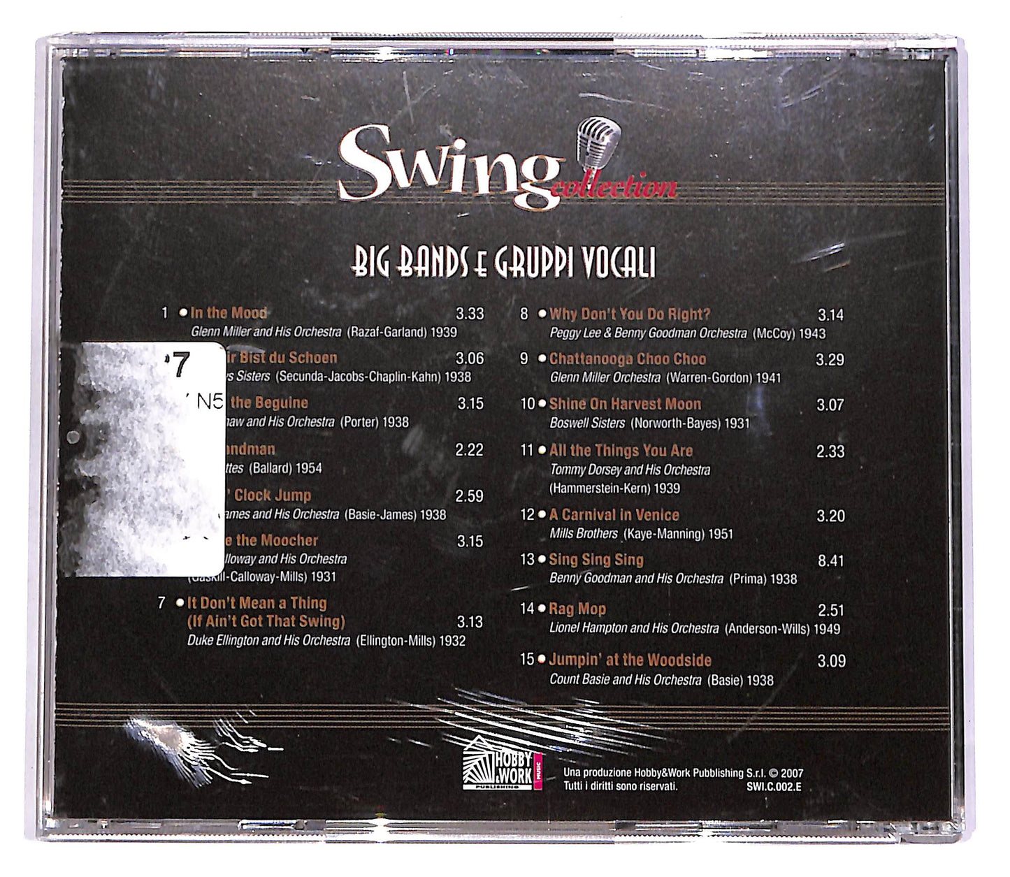 EBOND Various - Big Bands E Gruppi Vocali EDITORIALE CD CD057317