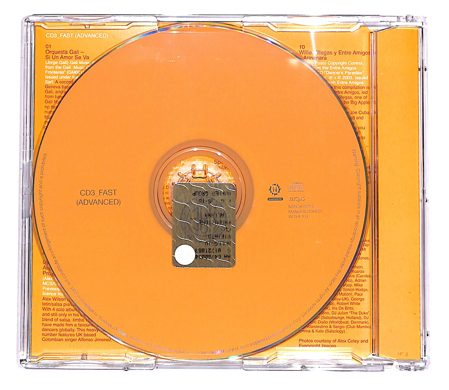 EBOND Beginner's Guide Salsa Volume 2 -3 - Fast Advanced PROMO CD CD057319