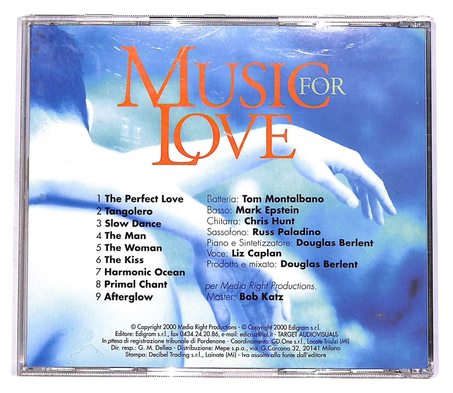 EBOND Various - Music For Love EDITORIALE CD CD057322
