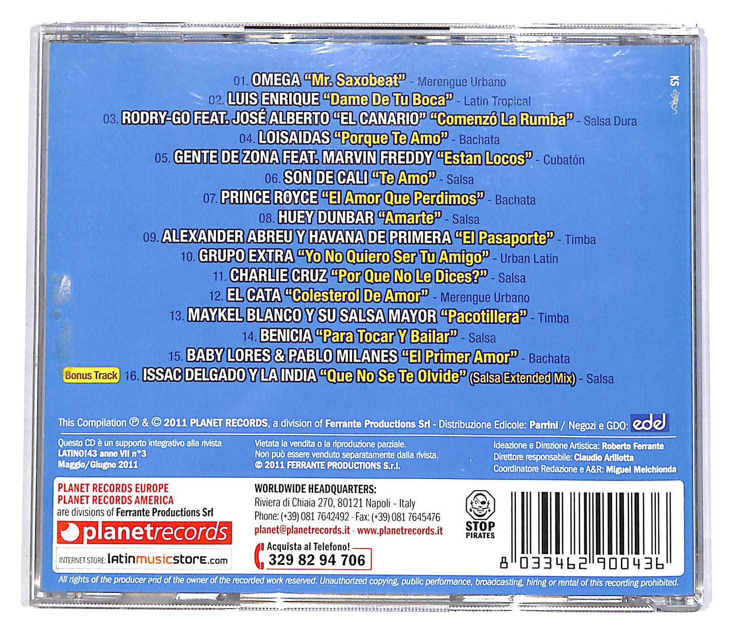 EBOND Various - Latino! 43 CD CD057332