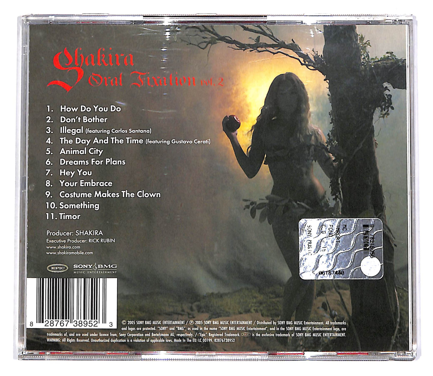 EBOND Shakira - Oral Fixation Vol. 2 CD CD057335