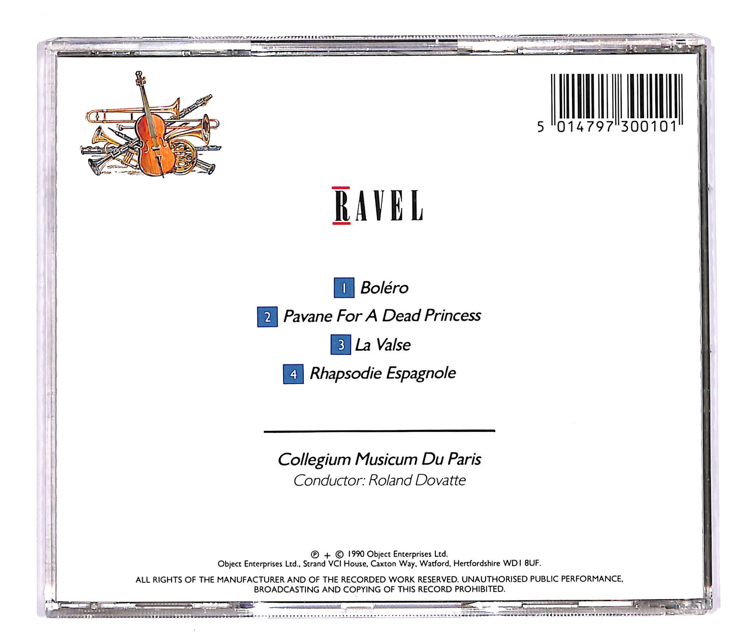 EBOND Ravel - Bolėro CD CD057435