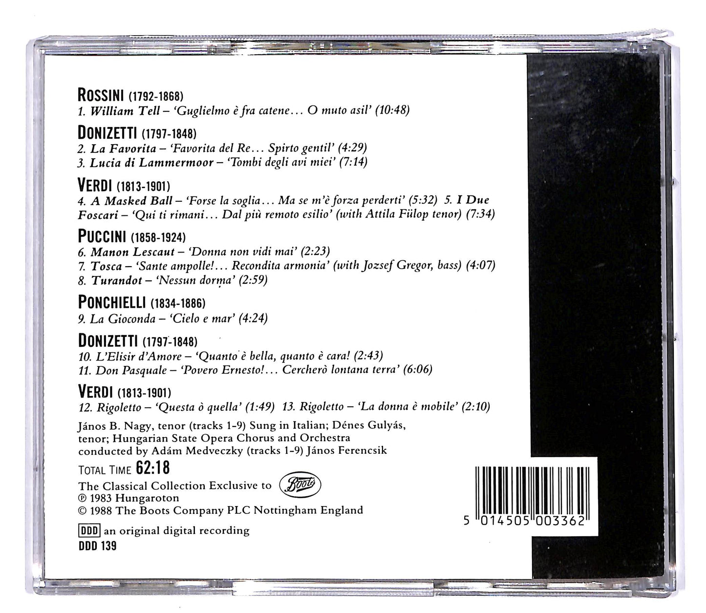 EBOND Various - Tenor Opera Arias CD CD057511