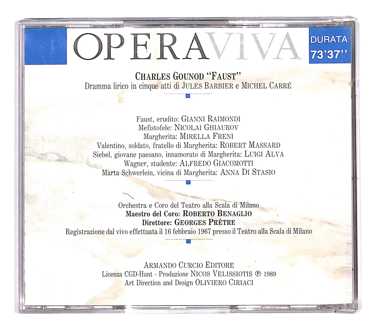 EBOND Various -  Gounod Faust EDITORIALE CD CD057528