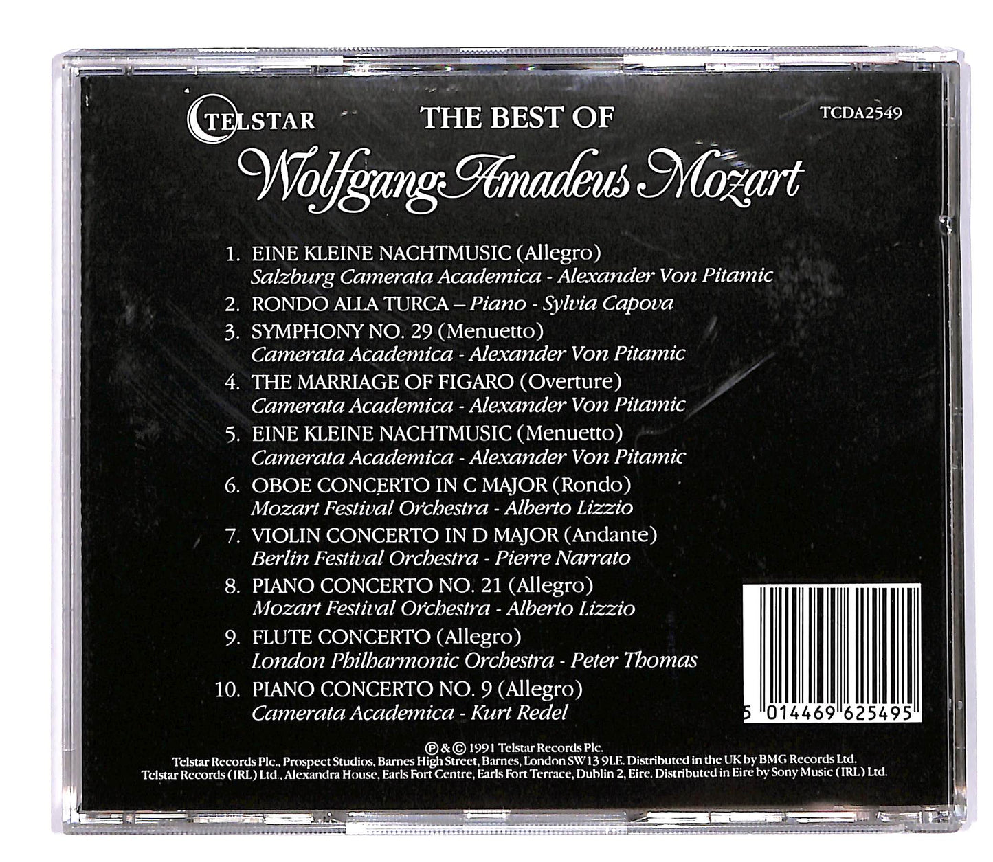 EBOND Amadeus Mozart - The Best of Wolfgang Amadeus Mozart CD CD057707