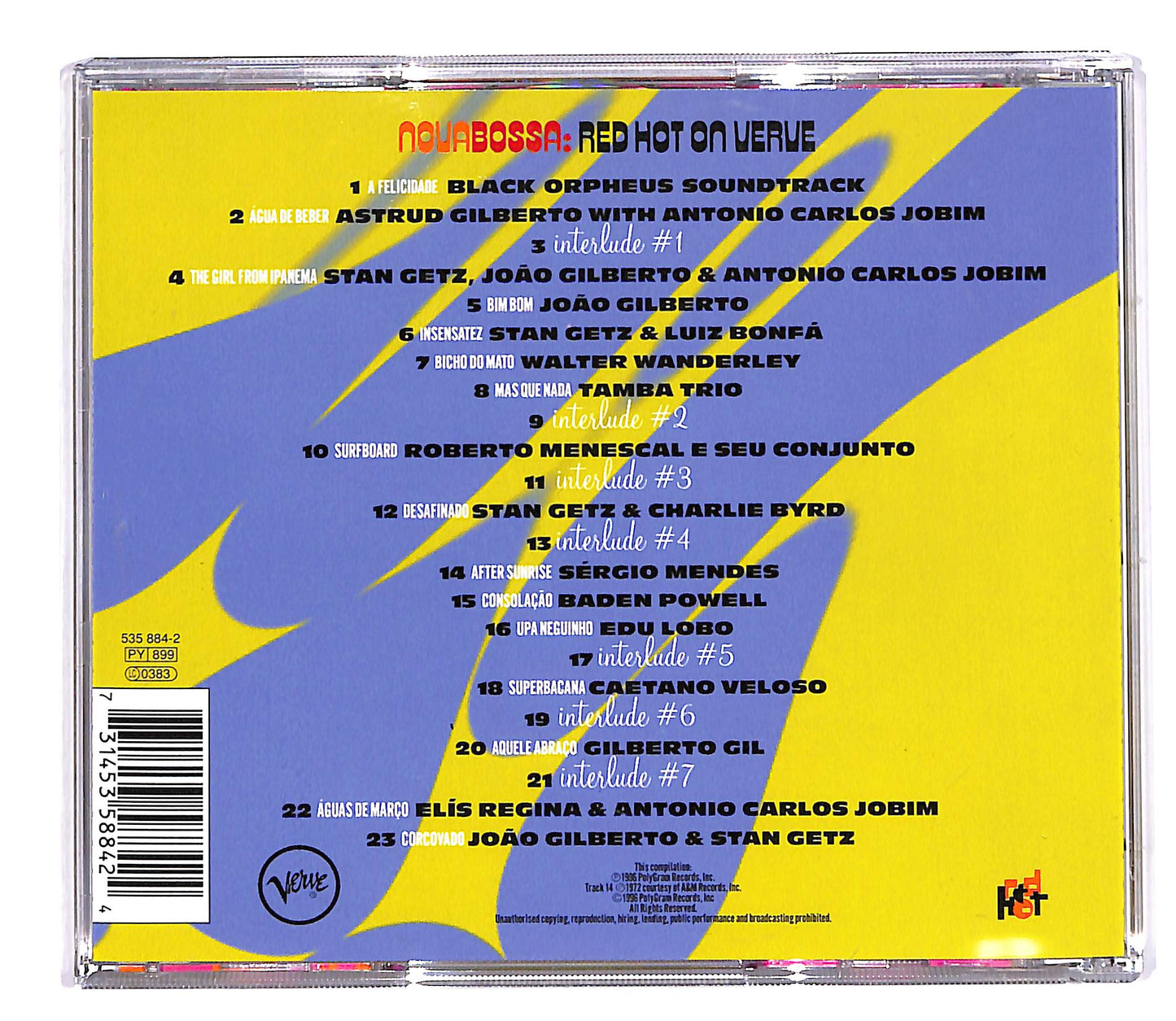 EBOND Various - Nova Bossa: Red Hot On Verve CD CD057840