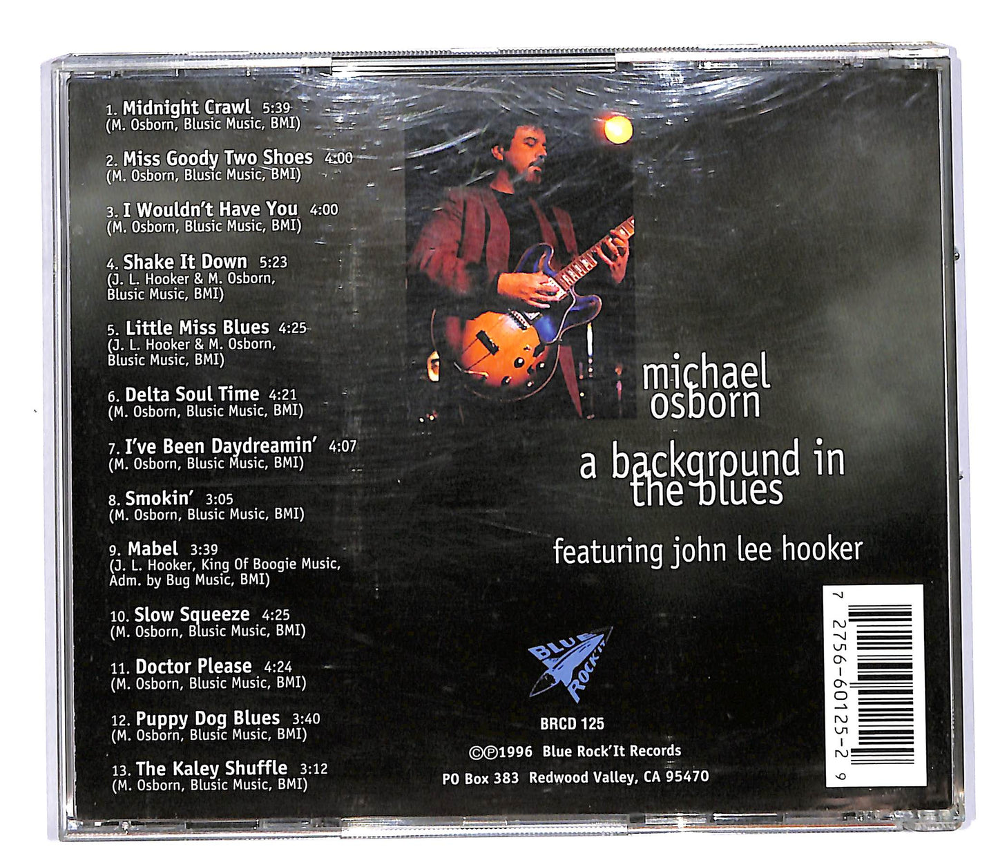 EBOND Michael Osborn - A Background In The Blues CD CD057936