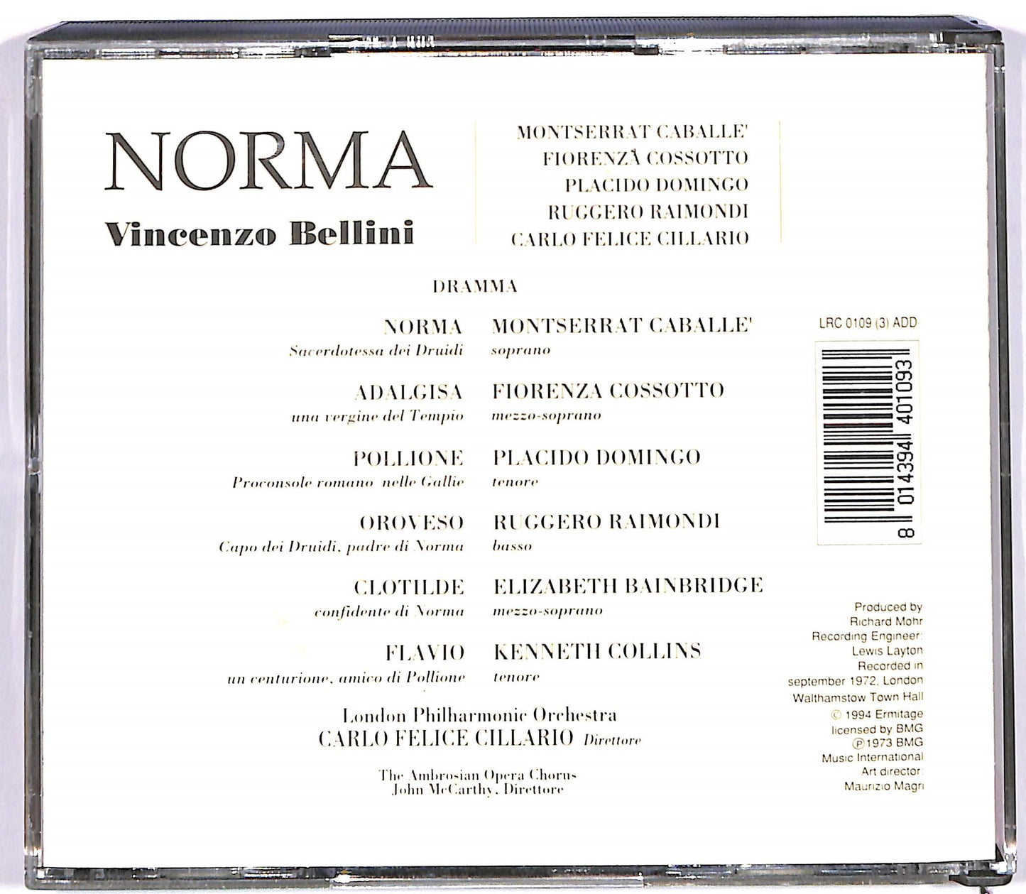 EBOND Bellini Caballe - Norma CD CD057948
