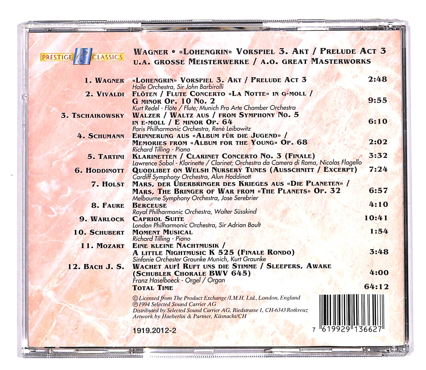 EBOND Wagner - the Greatest Classics CD CD058040